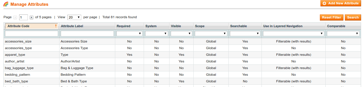 improve magento search