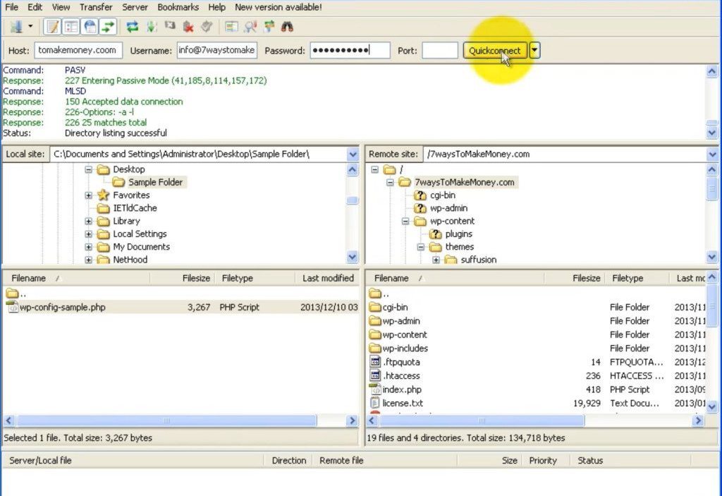 wordpress login not working