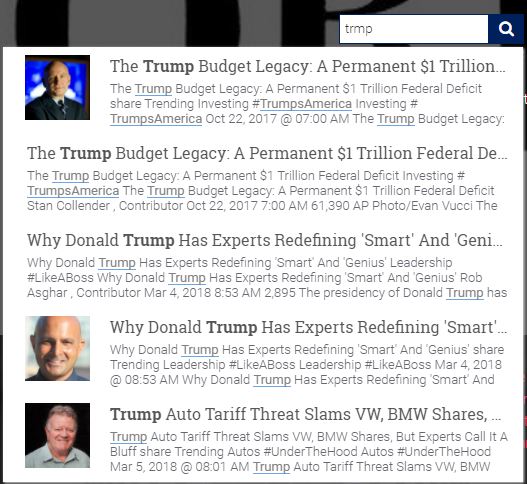improve wordpress search