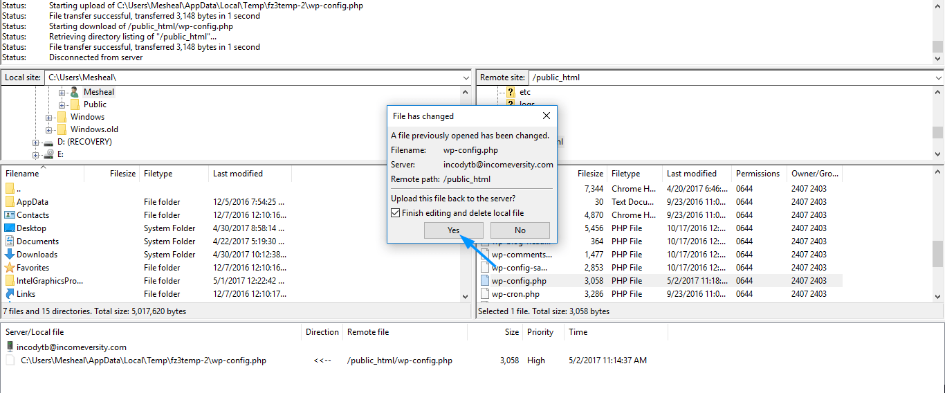wordpress login not working