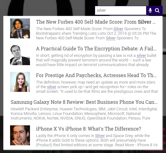 improve wordpress search