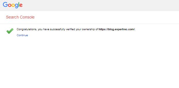 wordpress google search console