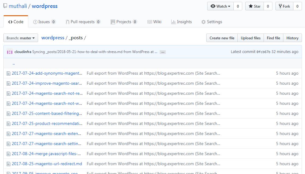 wordpress github