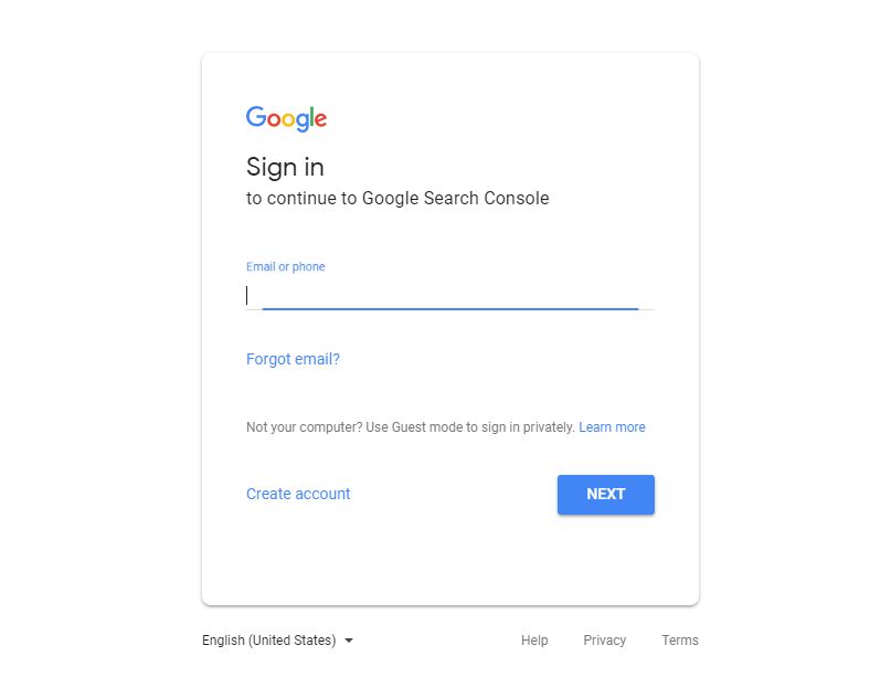 wordpress google search console