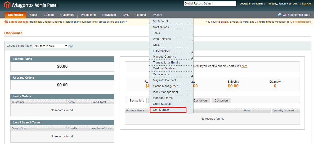 add Google analytics to magento