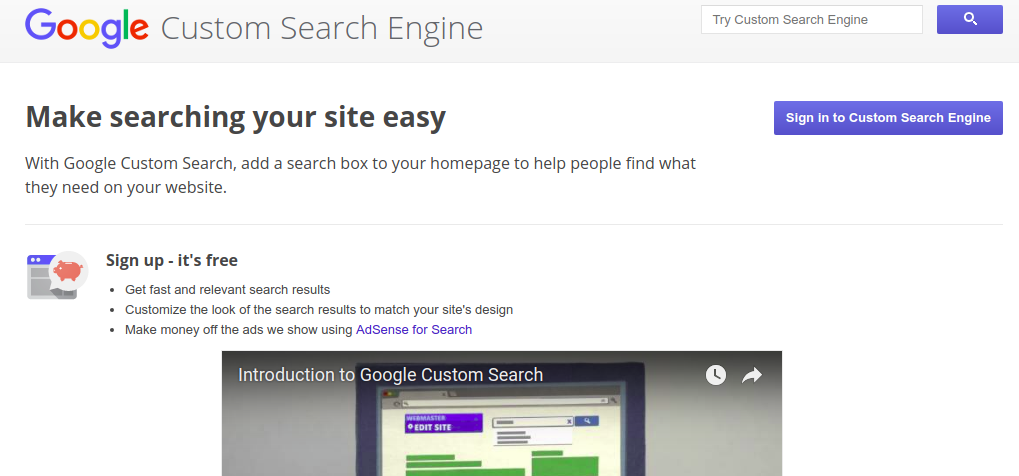 magento google custom search