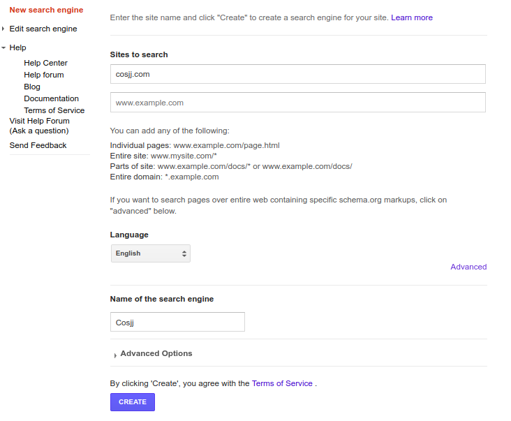 magento google custom search
