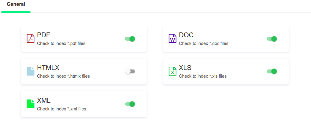 wordpress search settings