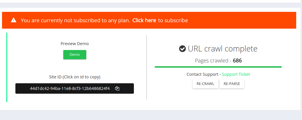 custom search site restricted json api