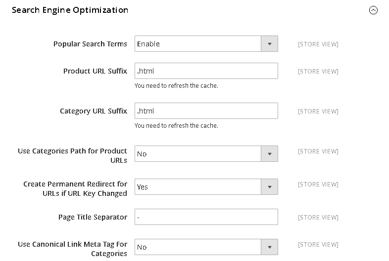 How to enable popular search terms in magento 2