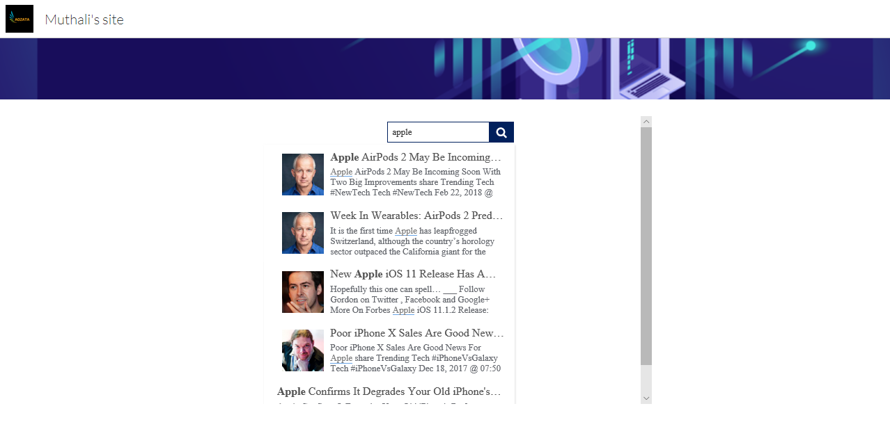Google site search not working