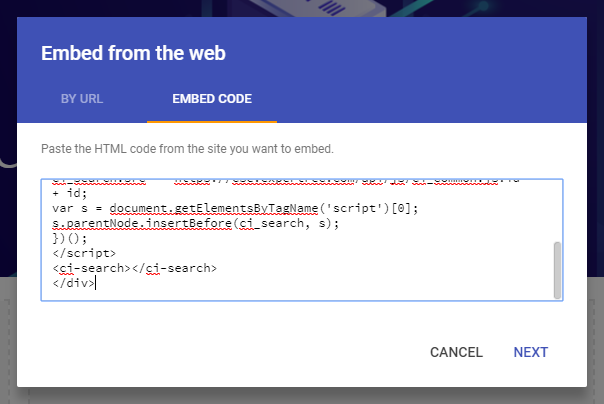 Google site search not working