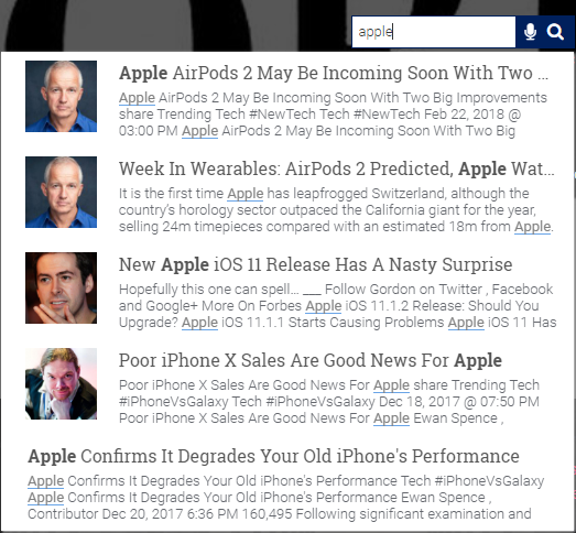 squarespace custom search