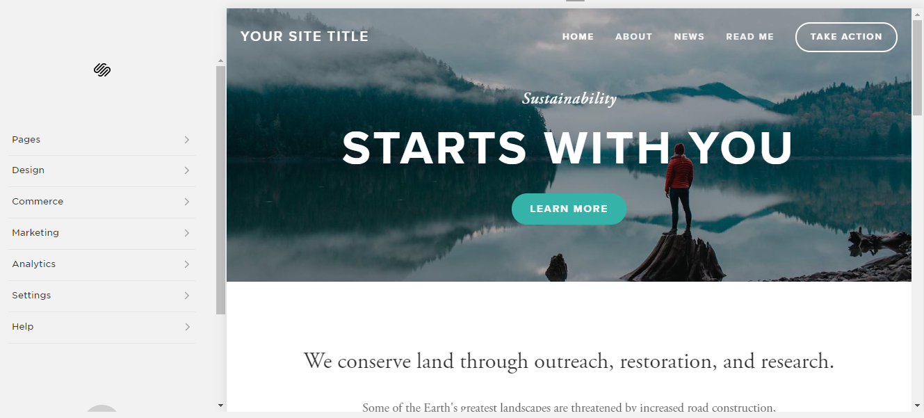 squarespace search bar
