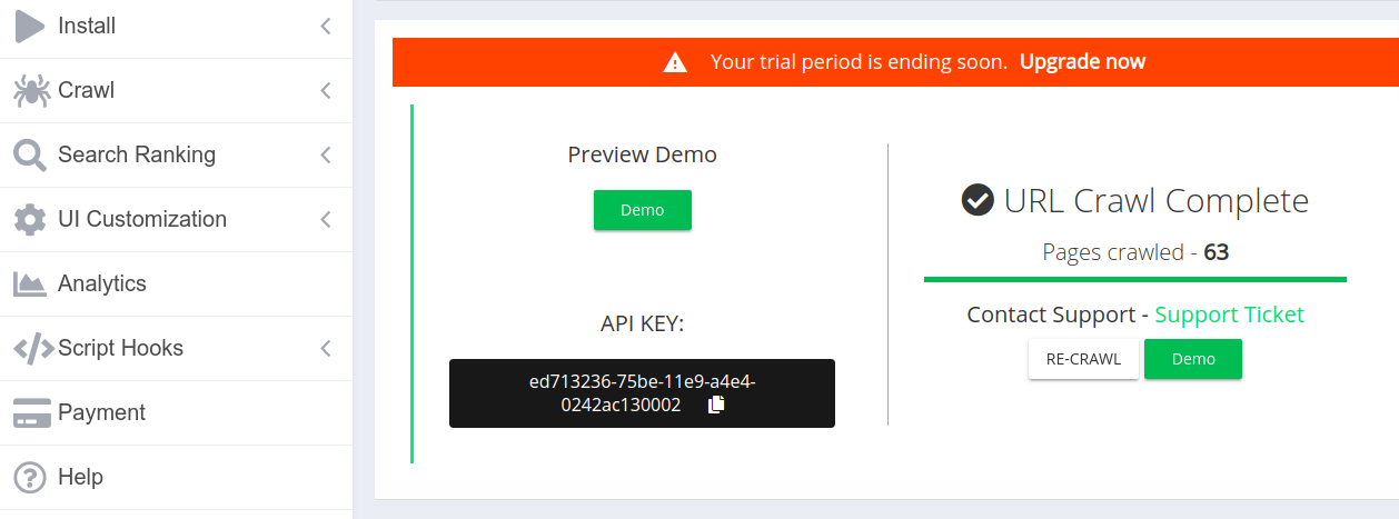 Disadvantages of using google custom search