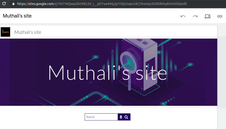 Google site search not working