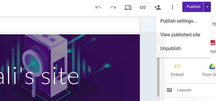 Google site search not working