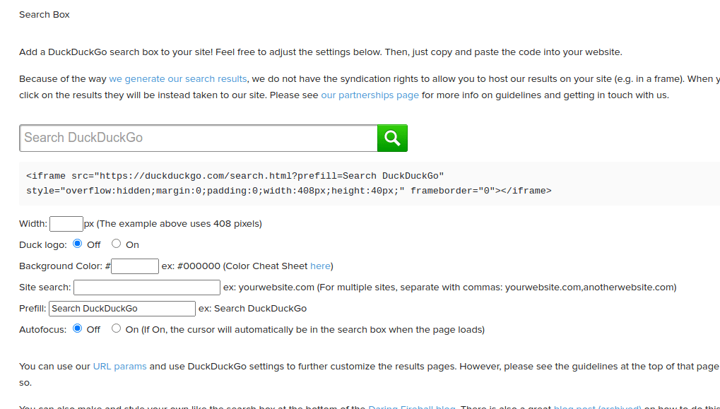 javascript search box