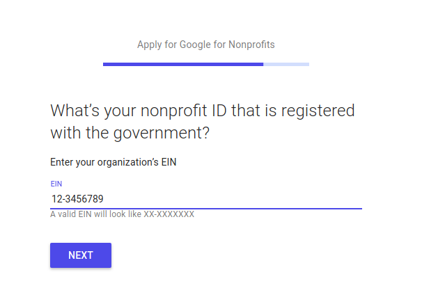 google custom search non profits