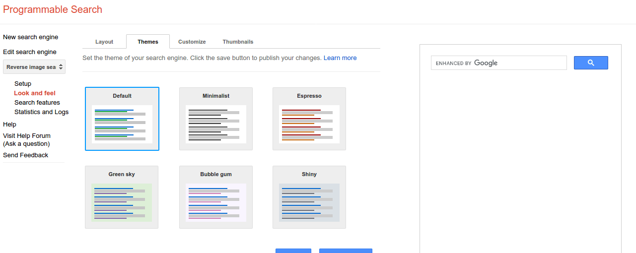 javascript search box for website