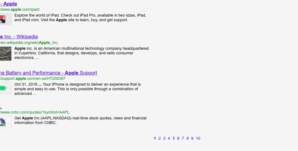Google custom search only 10 pages 