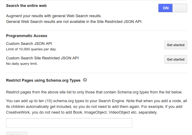 How to build a custom news search engine