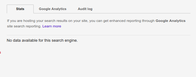 How to create custom search in google- stats