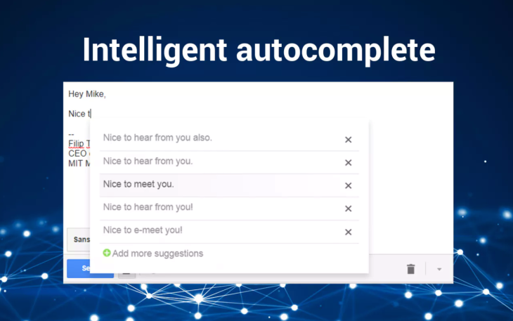 Search auto suggestion feature in websites
