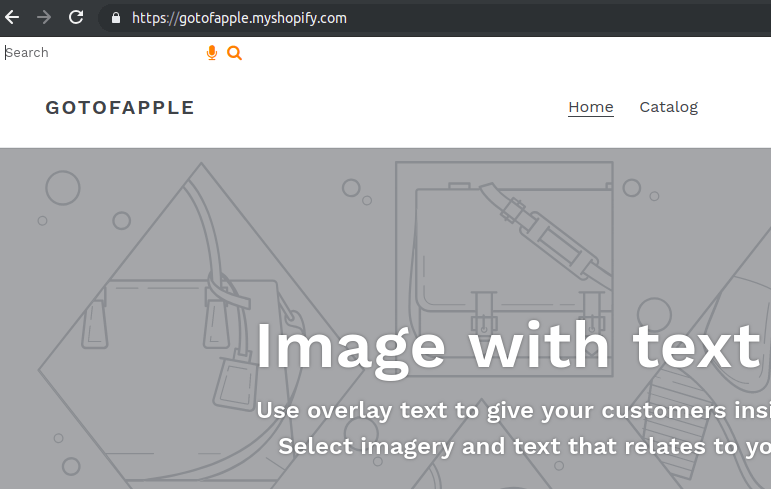 add voice search to shopify