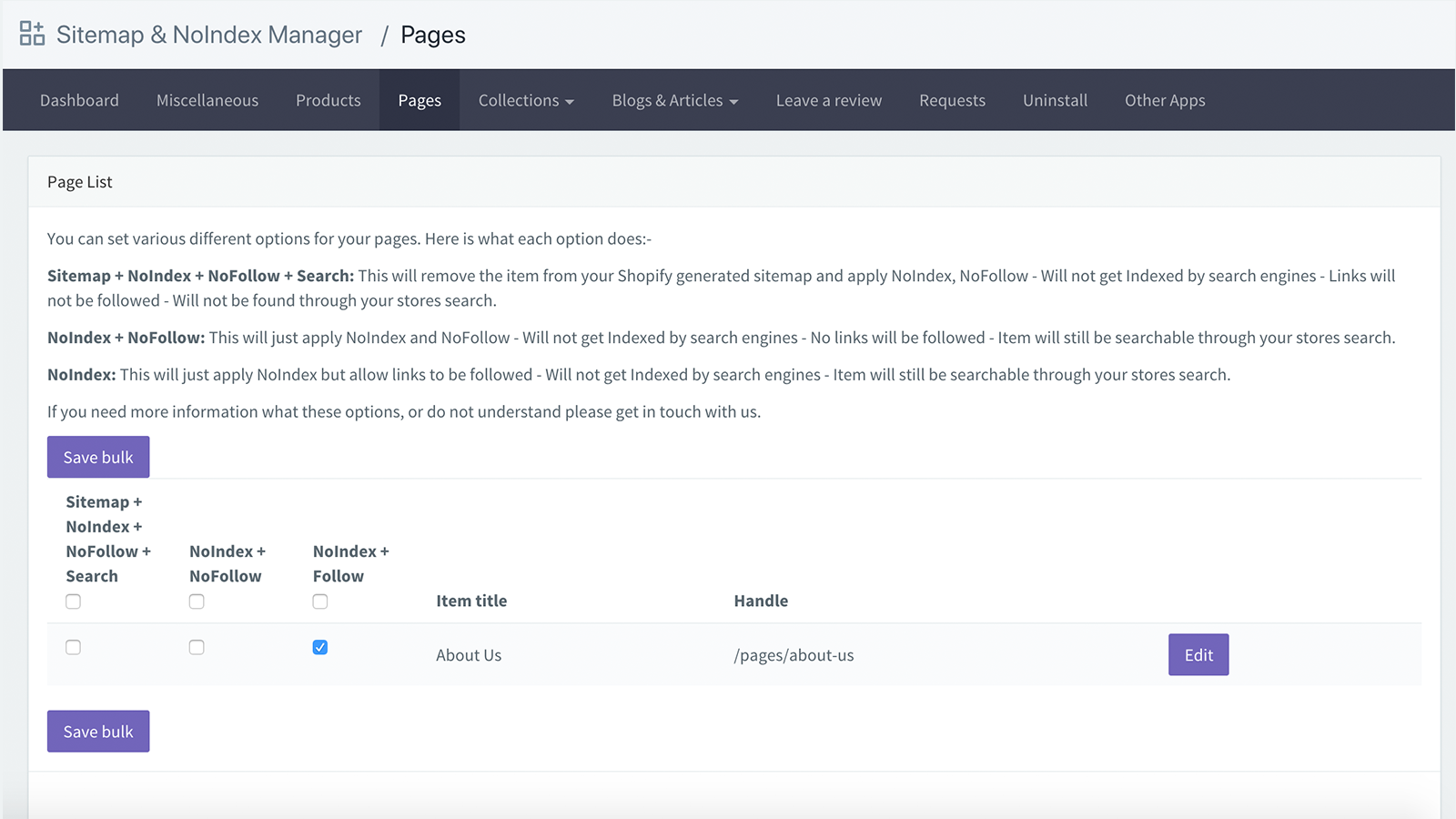 shopify sitemap creator