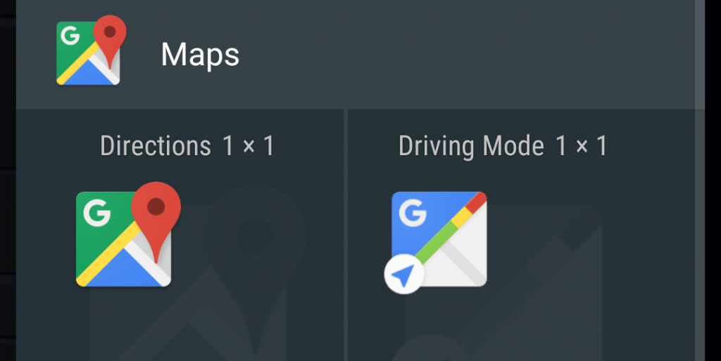 google voice search widget 1x1