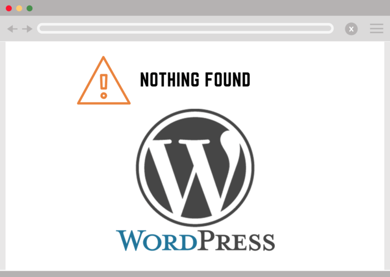 Wordpress Search Nothing Found
