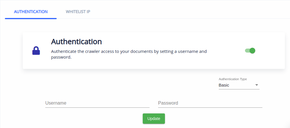 crawl behind login pages