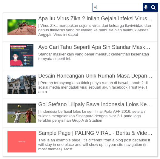 demo before adding search to site