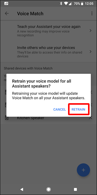 google voice search something went wrong