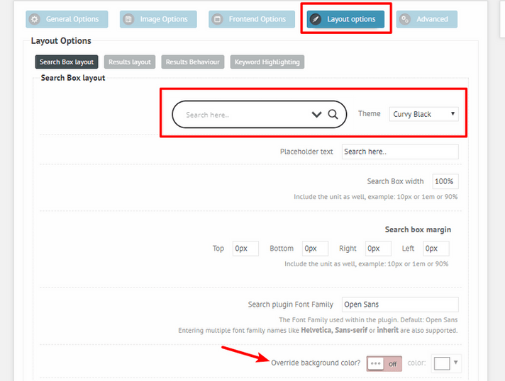Wordpress Search Box