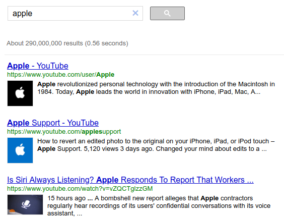 google site search- gcs