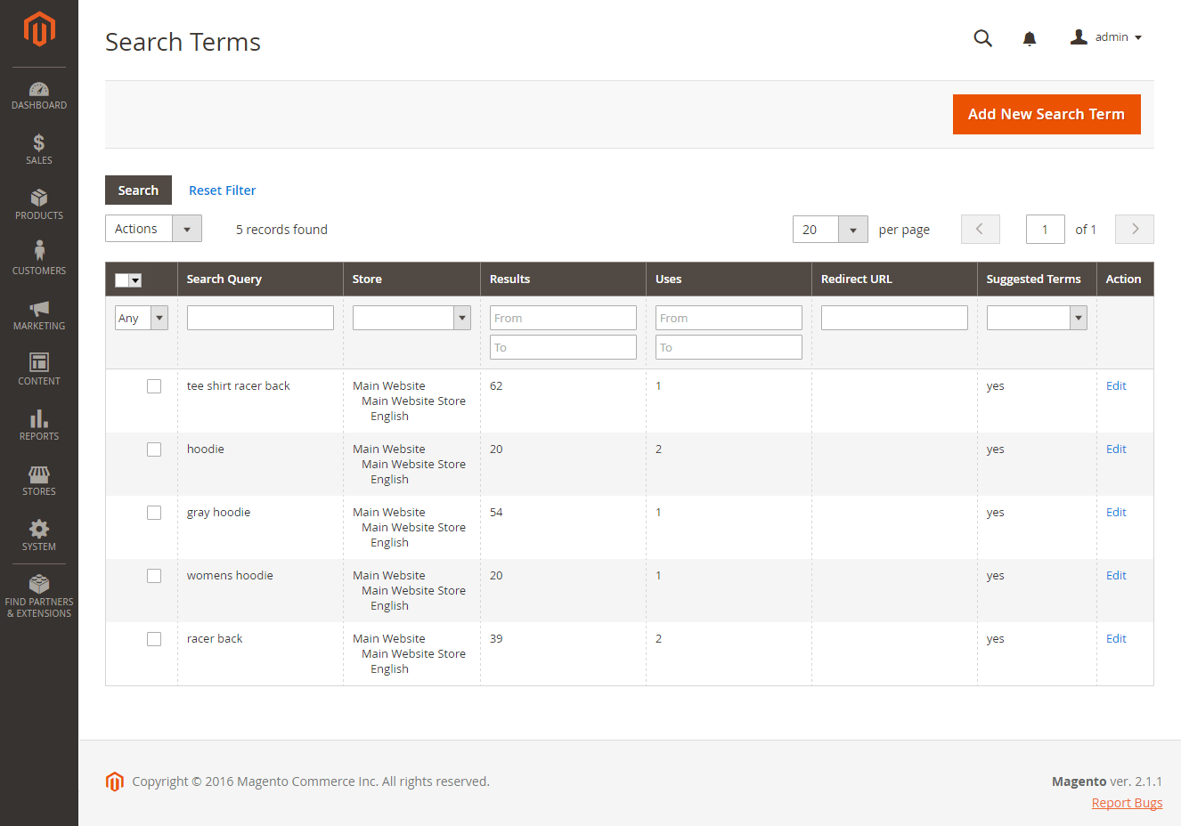 Magento 2 search settings guide