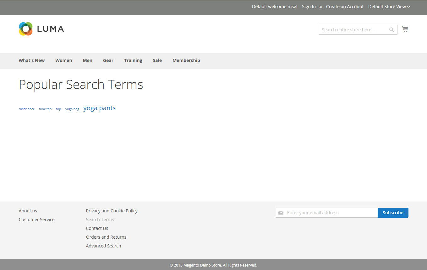 Magento 2 search settings guide
