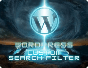 Custom Search Filter in Wordpress