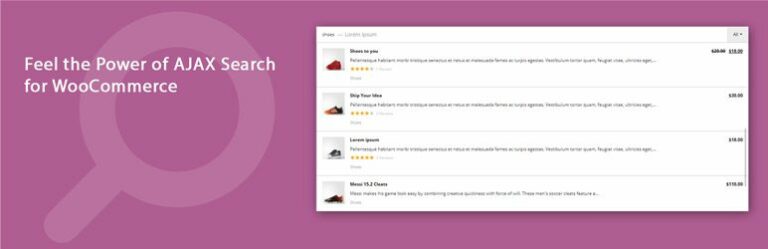 Advanced Woo Serach Plugin
