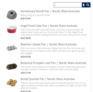 woocommerce product search