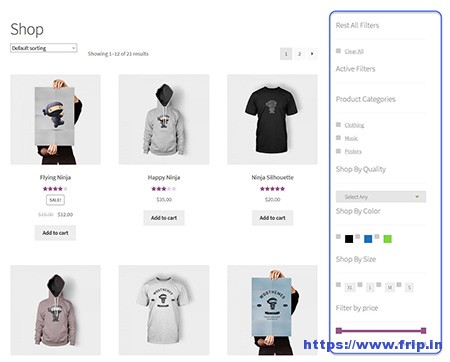 Woocommerce Filter Plugin