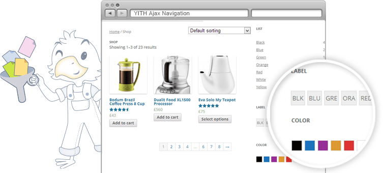 woocommerce ajax filter