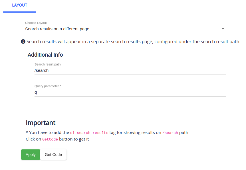 shopify custom search results page
