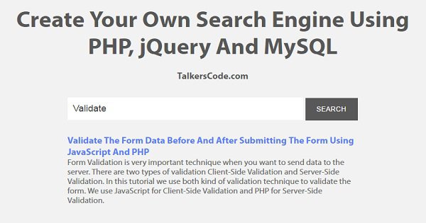 Build a Custom Search Engine With PHP