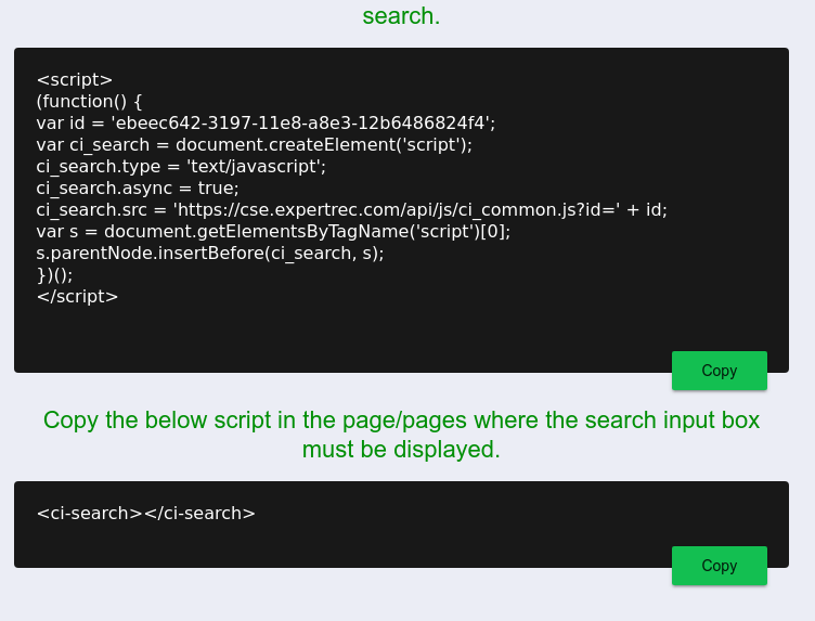 add a Google Search on Your Website Javascript.