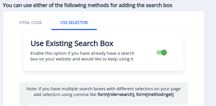 Enable Shopwired Custom Search