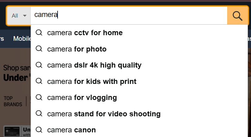 Autocomplete and Query Suggestions