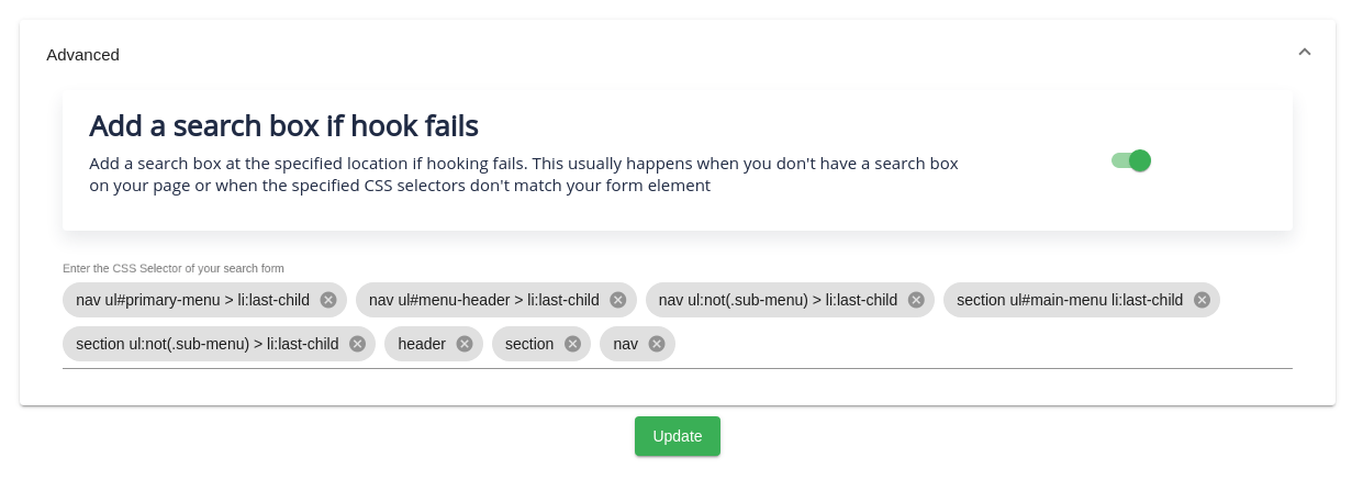 inject when hook fails